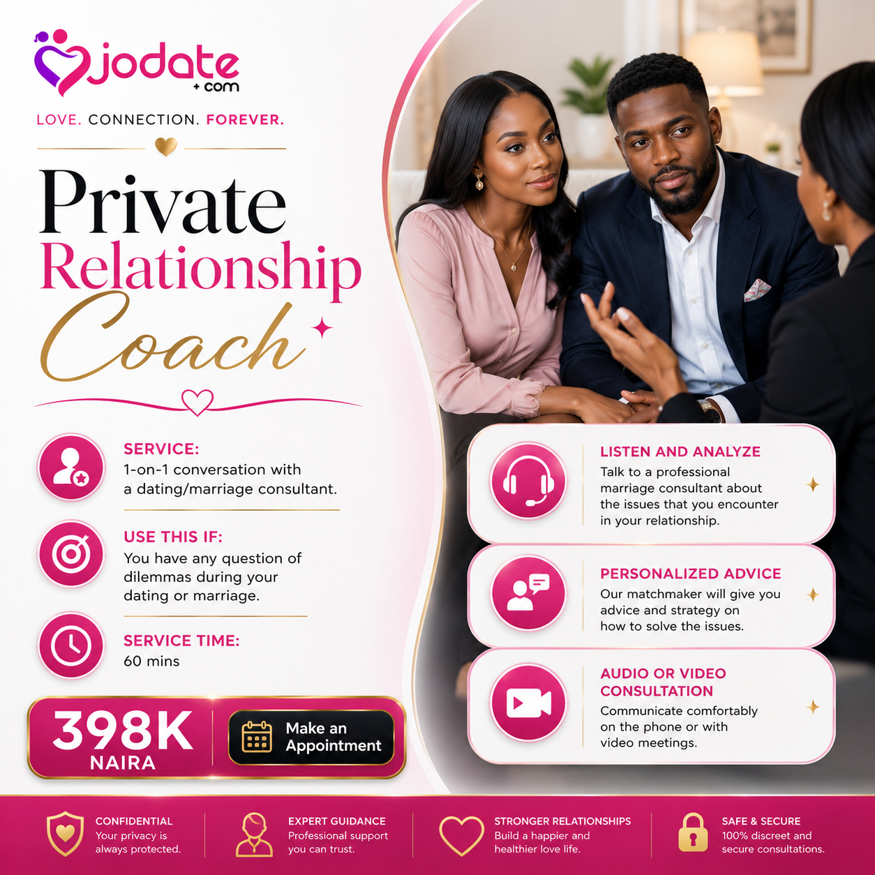 Jodate | Best African Matrimonial Dating Platform